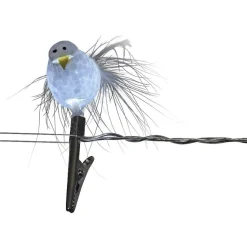 Gifi Guirlande électrique oiseaux blanc fixe 1,35 m^ Décoration Extérieure De Noël