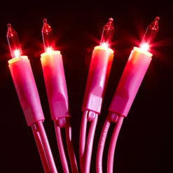 Gifi Guirlande électrique rose fixe 4,9 m^ Décoration Extérieure De Noël