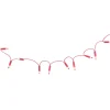 Gifi Guirlande électrique rose fixe 4,9 m^ Décoration Extérieure De Noël