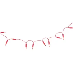 Gifi Guirlande électrique rose fixe 4,9 m^ Décoration Extérieure De Noël