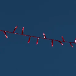 Gifi Guirlande électrique rouge fixe 1.3 m^ Décoration Extérieure De Noël