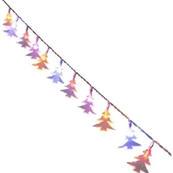 Gifi Guirlande électrique sapins multicolores 1 m^ Décoration Extérieure De Noël