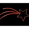 Gifi Guirlande électrique étoile filante rouge^ Décoration Extérieure De Noël