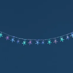 Gifi Guirlande électrique étoile multicolore clignotante 4,7 m^ Décoration Extérieure De Noël