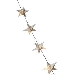 Gifi Guirlande électrique étoiles blanches fixes 1,2 m^ Décoration Extérieure De Noël