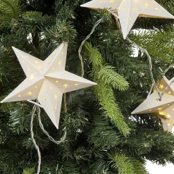 Gifi Guirlande électrique étoiles blanches fixes 1,2 m^ Décoration Extérieure De Noël