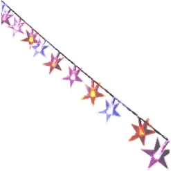 Gifi Guirlande électrique étoiles multicolores 1 m^ Décoration Extérieure De Noël