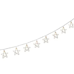 Gifi Guirlande électrique étoiles dorées fixe L. 1,35 m^ Décoration Extérieure De Noël