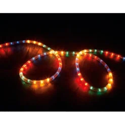 Gifi Guirlande électrique tube multicolore fixe 4 m^ Décoration Extérieure De Noël