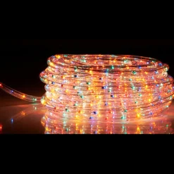 Gifi Guirlande électrique tube multicolore clignotante 18m^ Décoration Extérieure De Noël