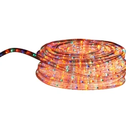 Gifi Guirlande électrique tube multicolore clignotante 24m^ Décoration Extérieure De Noël