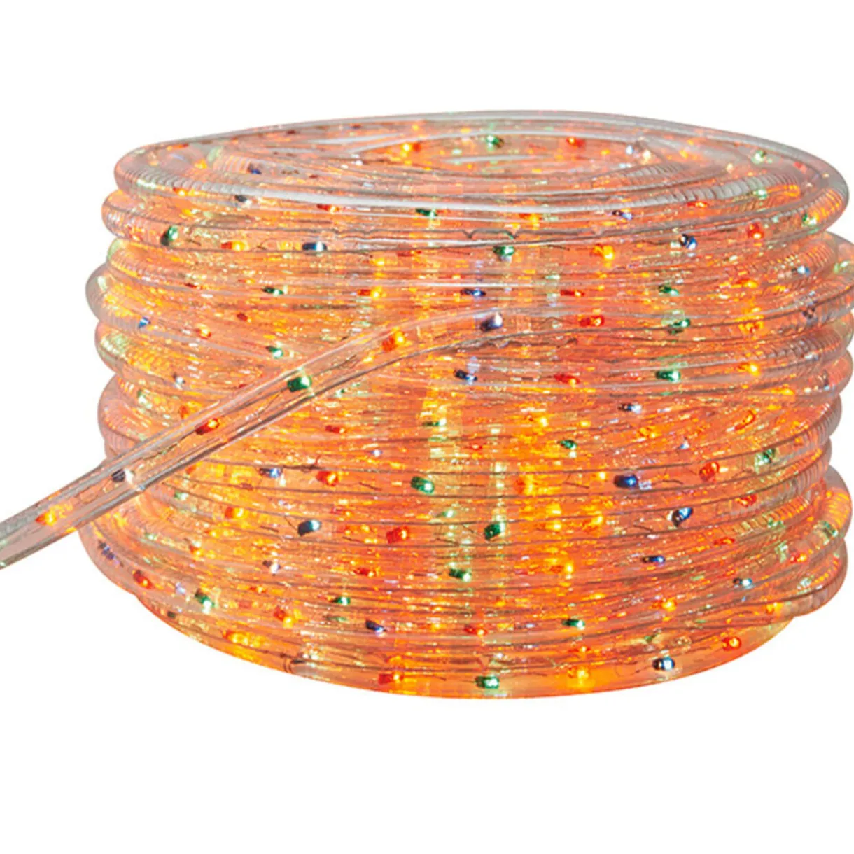 Gifi Guirlande électrique tube multicolore clignotante 36m^ Décoration Extérieure De Noël