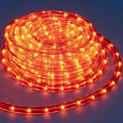 Gifi Guirlande électrique tube rouge 6 m^ Décoration Extérieure De Noël