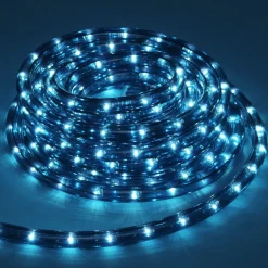 Gifi Guirlande électrique tube bleu 6 m^ Décoration Extérieure De Noël