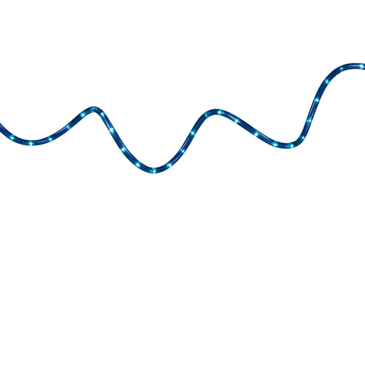 Gifi Guirlande électrique tube bleu fixe 4 m^ Décoration Extérieure De Noël