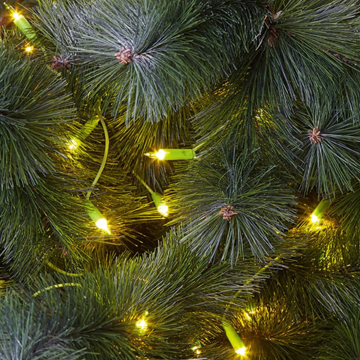 Gifi Guirlande électrique verte fixe 4,9 m^ Décoration Extérieure De Noël