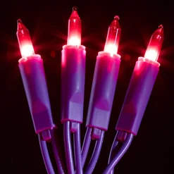 Gifi Guirlande électrique violette fixe 4,9 m^ Décoration Extérieure De Noël