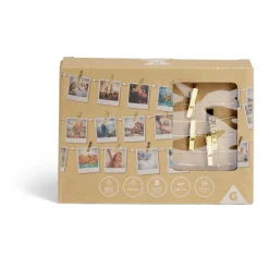 Clearance Gifi Guirlande LED à pinces 280cm plastique doré