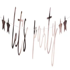 Hot Gifi Guirlande let's party 200cm rose gold