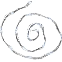 Gifi Guirlande lumineuse 12 branches blanc froid fixe^ Décoration Extérieure De Noël