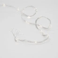 Gifi Guirlande lumineuse 12 branches blanc froid fixe^ Décoration Extérieure De Noël