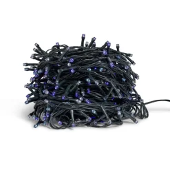 Gifi Guirlande lumineuse extérieure 400LED blanc froid/bleu clair/bleu 29,9m^ Décoration Extérieure De Noël