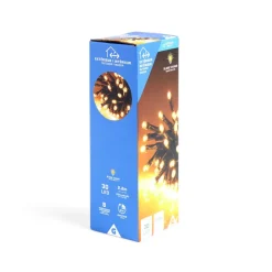 Gifi Guirlande lumineuse extérieur 30LED blanc chaud 2,2m^ Décoration Extérieure De Noël