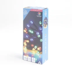 Gifi Guirlande lumineuse extérieur à piles 48LED multicolores 3,5m^ Décoration Extérieure De Noël