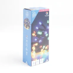 Gifi Guirlande lumineuse extérieur à piles 48LED multicolores 3,5m^ Décoration Extérieure De Noël