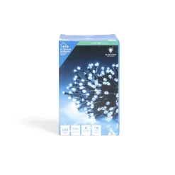 Gifi Guirlande lumineuse extérieur 120LED blanc froid 8,9m^ Décoration Extérieure De Noël