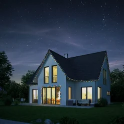 Gifi Guirlande lumineuse extérieur 600LED multicolores 44,9m^ Décoration Extérieure De Noël