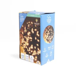 Gifi Guirlande lumineuse extérieur 240LED blanc chaud 17,9m^ Décoration Extérieure De Noël
