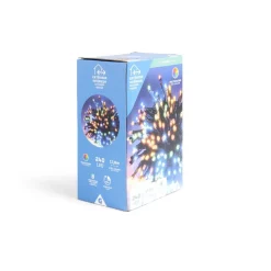Gifi Guirlande lumineuse extérieur 240LED multicolores 17,9m^ Décoration Extérieure De Noël