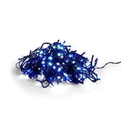 Gifi Guirlande lumineuse extérieur 240LED bleu 17,9m^ Décoration Extérieure De Noël