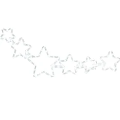 Gifi Guirlande lumineuse farandole étoile^ Décoration Extérieure De Noël