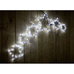Gifi Guirlande lumineuse farandole étoile^ Décoration Extérieure De Noël