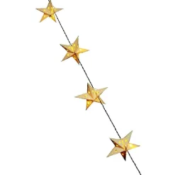 Gifi Guirlande lumineuse étoiles multicolores fixes 1,17 m^ Décoration Extérieure De Noël