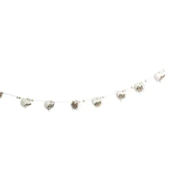 Gifi Guirlande Noël cerf blanc 1,8m^ Décoration Sapin