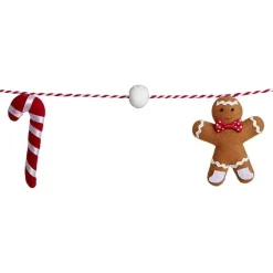 Gifi Guirlande pain d'épice et sucre d'orge 1,8m^ Décoration Sapin