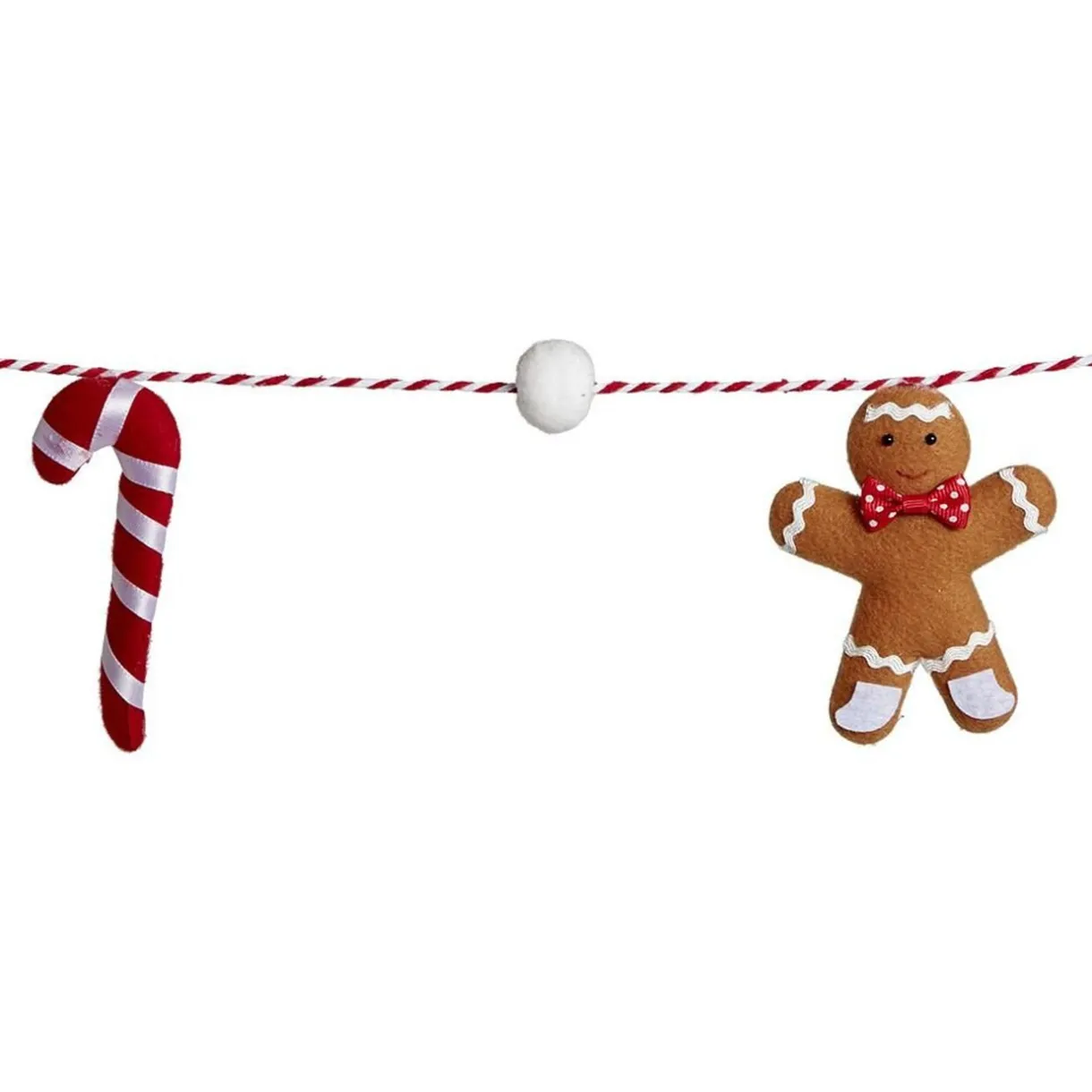 Gifi Guirlande pain d'épice et sucre d'orge 1,8m^ Décoration Sapin