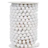 Gifi Guirlande perles blanc pailleté 5 m^ Décoration Sapin