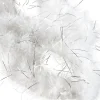 Gifi Guirlande plumes blanches fil argenté 1,8 m^ Décoration Sapin
