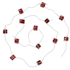 New Gifi Guirlande rouge 13 cadeaux