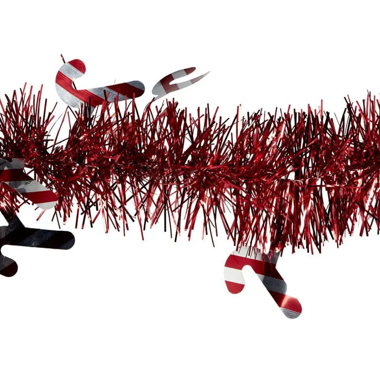 New Gifi Guirlande scintillante sucre d'orge rouge 2m