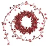 Gifi Guirlande scintillante étoile rouge 10 m^ Décoration Sapin