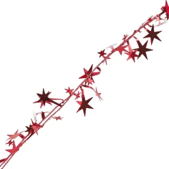 Gifi Guirlande scintillante étoile rouge 10 m^ Décoration Sapin