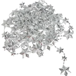 Gifi Guirlande étoile argenté 450cm^ Décoration Sapin
