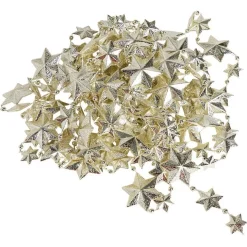 Gifi Guirlande étoile dorée scintillante 4,5m^ Décoration Sapin