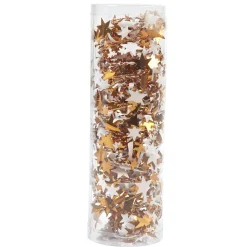 Gifi Guirlande étoiles de Noël cuivre et blanc 10 m^ Décoration Extérieure De Noël