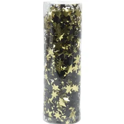 Gifi Guirlande étoiles de Noël doré et noir 10 m^ Décoration Extérieure De Noël